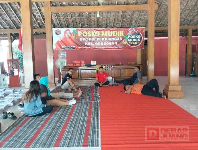 Sambut Idul Fitri, DPC PDI Perjuangan Grobogan Buka Posko Mudik