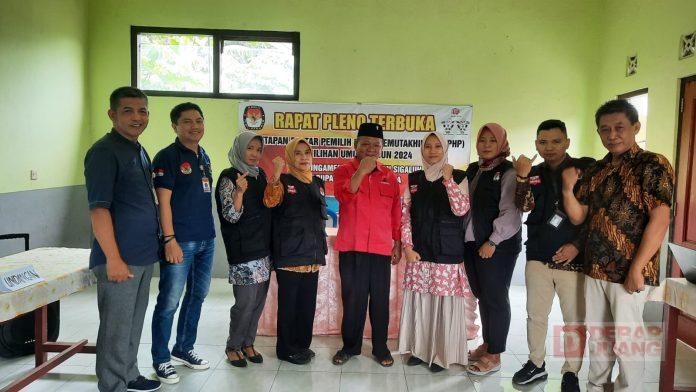 Sarwono Hadiri Rapat Pleno Terbuka Penetapan DPHP Tahun 2023