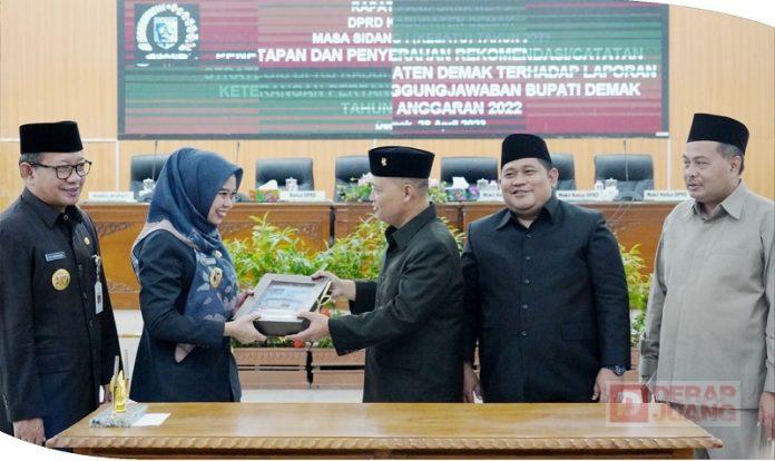 Sepakati LKPJ Bupati TA 2022, Slamet Komitmen Besar Kita Adalah Tuntaskan Sport Center