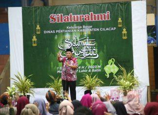 Silaturahmi Dinas Pertanian, Taufik: Jadikan Momen Lebaran untuk Berbenah Diri