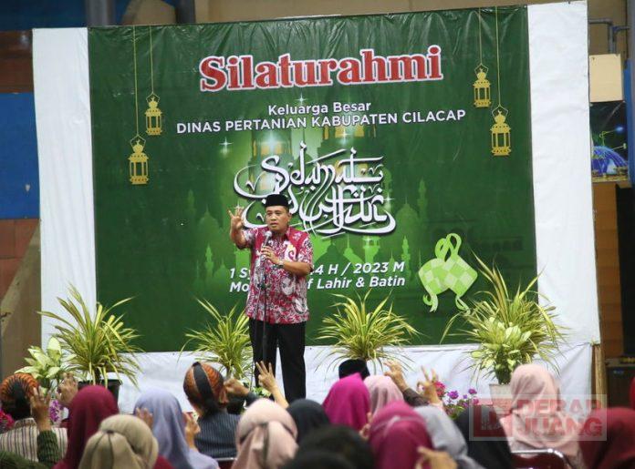 Silaturahmi Dinas Pertanian, Taufik Jadikan Momen Lebaran untuk Berbenah Diri