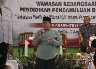 Sosialisasi Wasbang, Masan Ingatkan Pentingnya Kedewasaan Politik