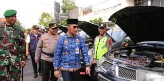 Tinjau Kesiapan Pasukan, Masan Ikuti Apel Gabungan Jelang Lebaran