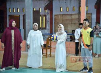 Ristawati Buka Resmi Event Bola Voli Ramadhan Cup 3