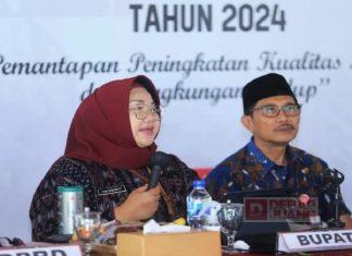 Mbak Yuni Lakukan Penataan Wilayah di Pasar Gemolong