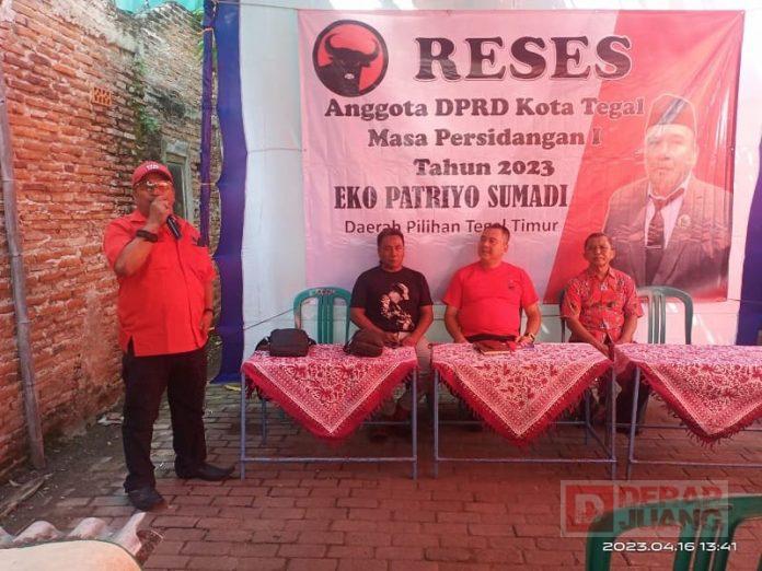 Eko Patriyo Sumadi gelar reses yang dihadiri Dr. Ir. Harris Turino Kurniawan, M.Si., M.M, (Komisi VI DPR RI) yang turut paparkan strategi politik di Tahun 2024. Eko Patriyo Sumadi gelar reses yang dihadiri Dr. Ir. Harris Turino Kurniawan, M.Si., M.M, (Komisi VI DPR RI) yang turut paparkan strategi politik di Tahun 2024.
