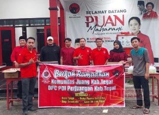 Jadi Agenda Tahunan, Komunitas Juang Tegal Bagikan Takjil dan Menu Buka-Sahur