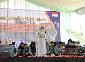 Ristawati Hadiri Acara Halal Bihalal Bersama Warga Wonoharjo