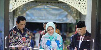 Sri Mulyani Resmikan Masjid Baiturrahman di Puluhan