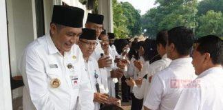 Zaenal Arifin Gelar Apel dan Halal Bihalal Bersama ASN