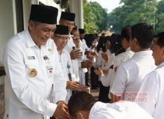 Zaenal Arifin Gelar Apel dan Halal Bihalal Bersama ASN
