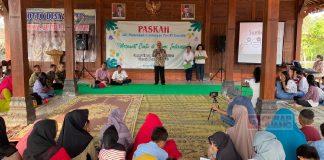 Wujud Kebhinekaan, Eko Budi Hadiri Acara Paskah dalam Balutan Busana Muslim