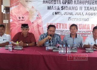 Susetya Kusuma Jaring Aspirasi Warga Desa Bangsalan
