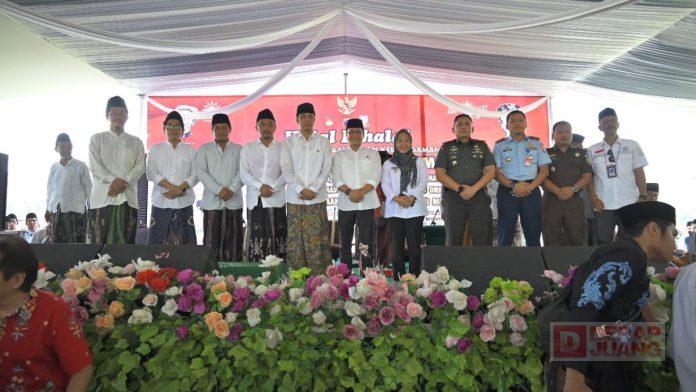 27 Ormas Gelar Halal Bihalal, Bupati Tiwi Merajut Kebersamaan Dalam Keberagaman