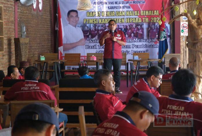 Andang Gelar Raker Bareng PTMSI Jepara
