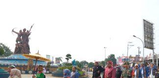 Andang Semarakkan Rangkaian Sedekah Bumi di Kecamatan Tahunan