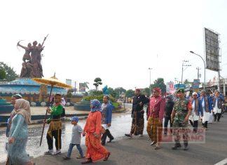 Andang Semarakkan Rangkaian Sedekah Bumi di Kecamatan Tahunan