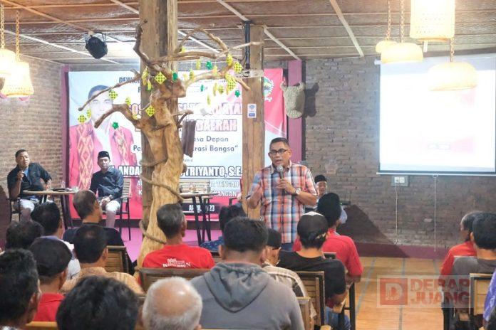 Andang Sosialisasikan Penguatan Jalannya Demokrasi Daerah