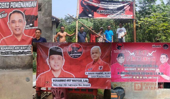 Arief Wahyudi Masifkan Pendirian Posko Pemenangan