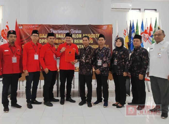 Berkas Komplit, PDI Perjuangan Rembang Siap Menang Spektakuler