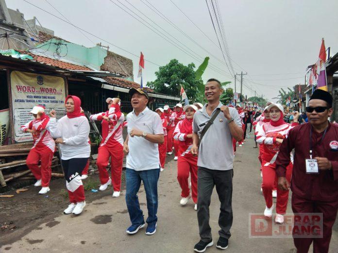 Bersama Ito Anjarini, Sadewo Ikuti HUT KOSTI Pandawa ke-4 di Sokaraja