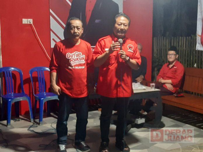 Bersama Pasukan Tempur Desa Rejodadi, Heroe Harjanto Kita Merahkan!