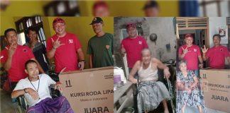 Budi Prasetya Salurkan Bantuan Kursi Roda Bagi Warga Desa Mayong Lor