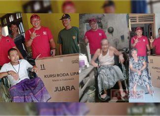 Budi Prasetya Salurkan Bantuan Kursi Roda Bagi Warga Desa Mayong Lor