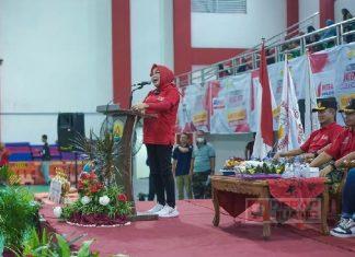 Buka Jateng Open Karate Championship, Sri Sumarni Ingin Tingkatkan Prestasi Atlet
