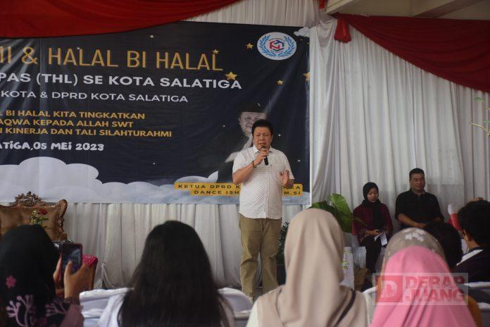 Bung Dance Komitmen Perjuangkan THL di Kota Salatiga