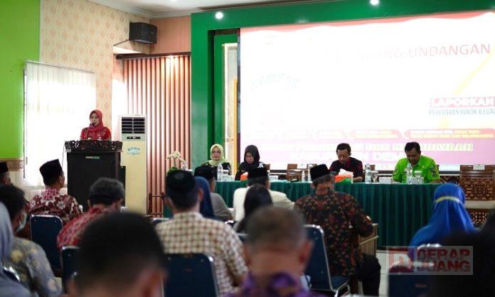 Bupati Demak Ajak Lintas Sektor Sukseskan Daerah Penghasil Tembakau