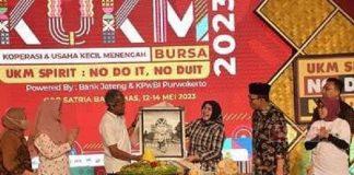 Bupati Husein Tutup Bursa KUKM Pemprov Jateng