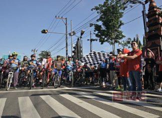 Bupati Tiwi Lepas Gowes Anniversary ke-4 Komunitas Sepeda Purbalingga