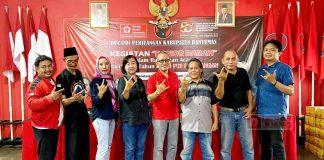 DPC PDI Perjuangan Banyumas Terima Relawan Dulur Ganjar Pranowo