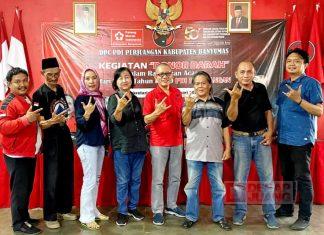 DPC PDI Perjuangan Banyumas Terima Relawan Dulur Ganjar Pranowo