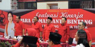 DPD Partai Jateng Evaluasi Menyeluruh Kinerja Komandan Tempur Elektoral Bintang Tiga