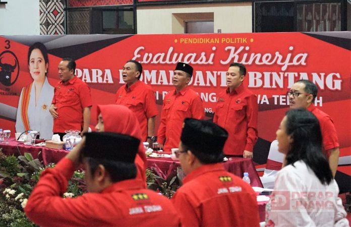 DPD Partai Jateng Evaluasi Menyeluruh Kinerja Komandan Tempur Elektoral Bintang Tiga