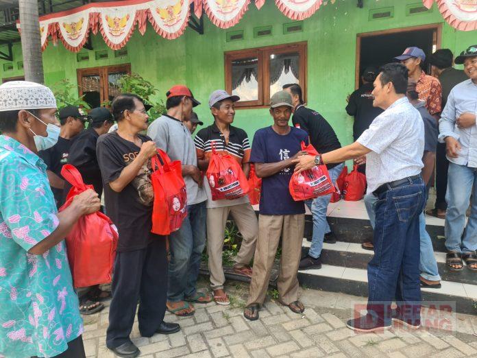 Dasum Salurkan 1500 Bantuan Sembako dari Sulistyorini