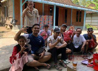 Dukung Pembangunan Jalan Desa Kentengsari, Mas Bram Salurkan Bantuan Material