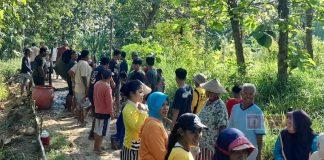 Eko Budi Santoso Pantau Pengecoran Jalan Desa Bandungharjo