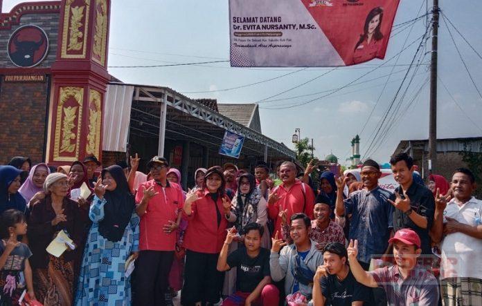 Evita Nursanty Temu Kangen Bareng Konstituen di Desa Baleadi Pati