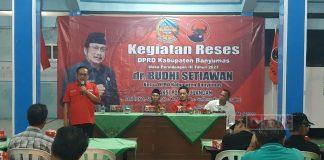 Gelar Reses 3 Tahun ke-4, dr. Budhi Fokus Kawal Aspirasi Masyarakat