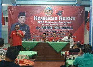 Gelar Reses 3 Tahun ke-4, dr. Budhi Fokus Kawal Aspirasi Masyarakat