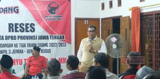 Gelar Reses, Andang Turun ke Desa Energi Tubanan