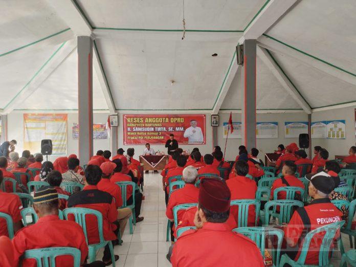 Gelar Reses, Pak Sam Maksimalkan Struktural untuk Kawal Aspirasi Masyarakat