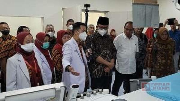 HUT ke-98 RSUD Banyumas, Bupati Husein Resmikan Cath Lab dan Unit Tranfusi Darah