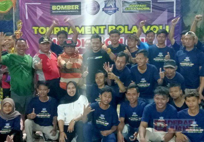 Indra Eko Sulistyono Dukung Penuh Olahraga Voli di Banjarejo