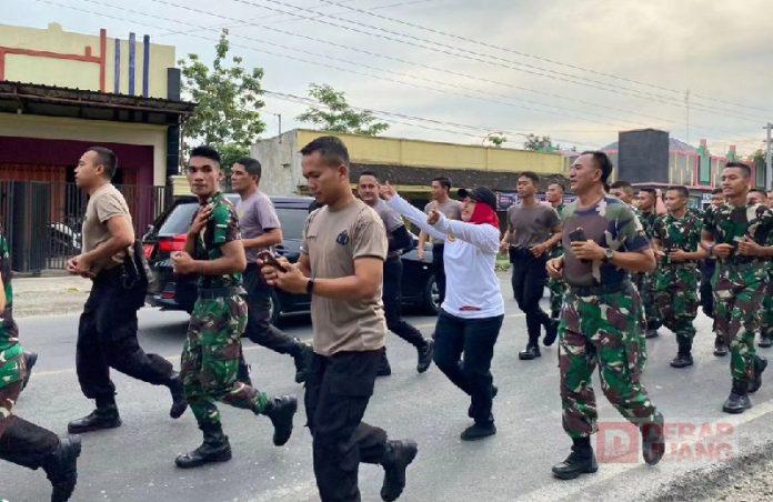 Jalin Sinergitas TNI-POLRI, Mbak Etik Harap Tercipta Situasi Kondusif di Blora