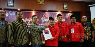Kesenian Tradisional Iringi Pendaftaran Bacaleg PDI Perjuangan Kabupaten Semarang
