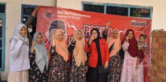 Komandan Tempur Elektoral Bintang Dua Lasmini Laksanakan Tugas Partai